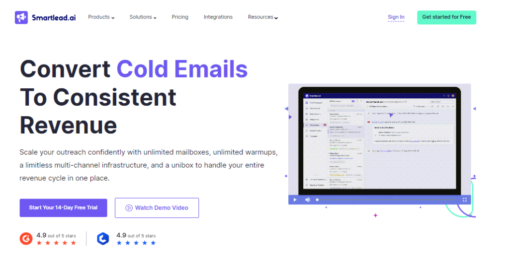 smartlead ai best cold email writer tool